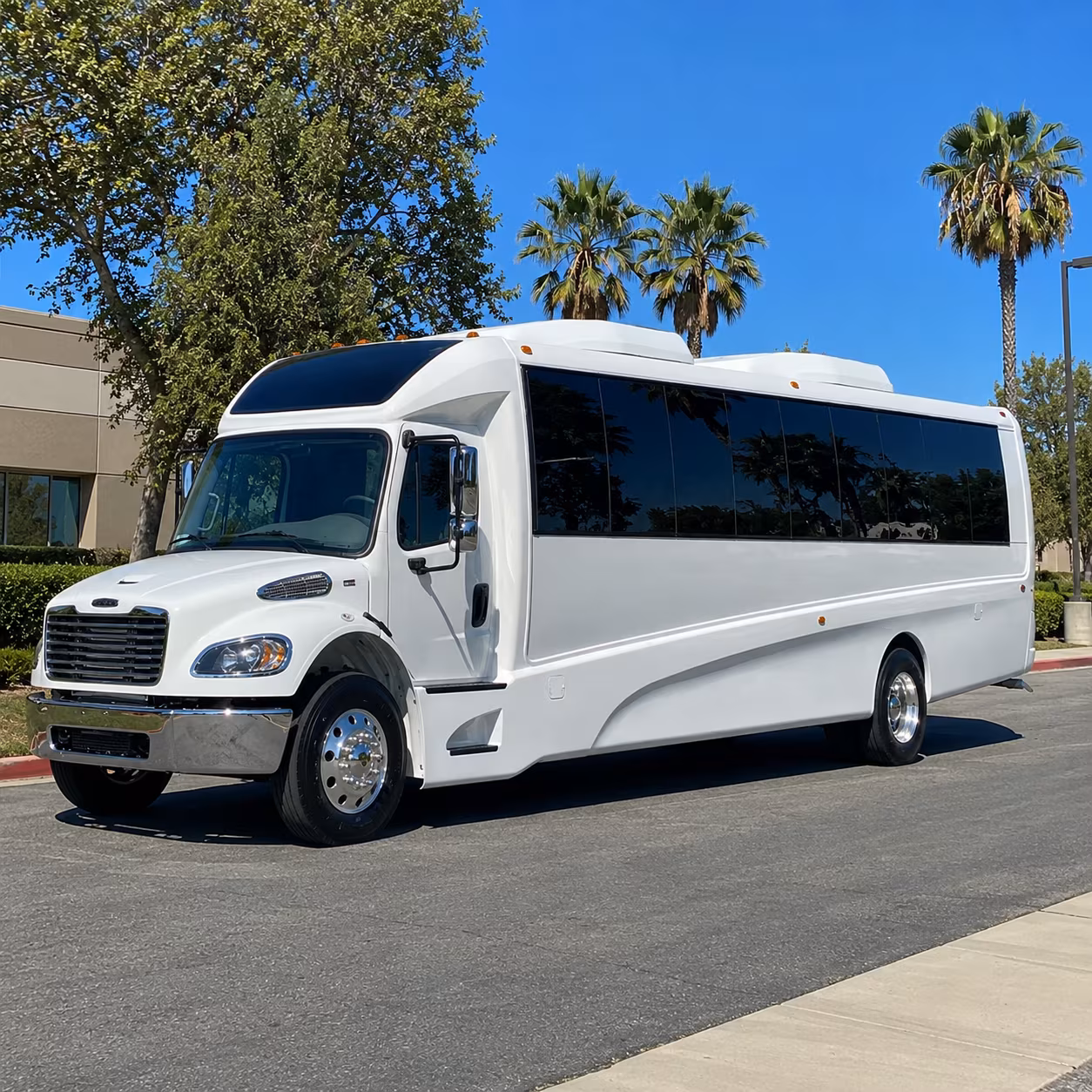 corporate airport shuttle service to and from president donald j trump international airport djt