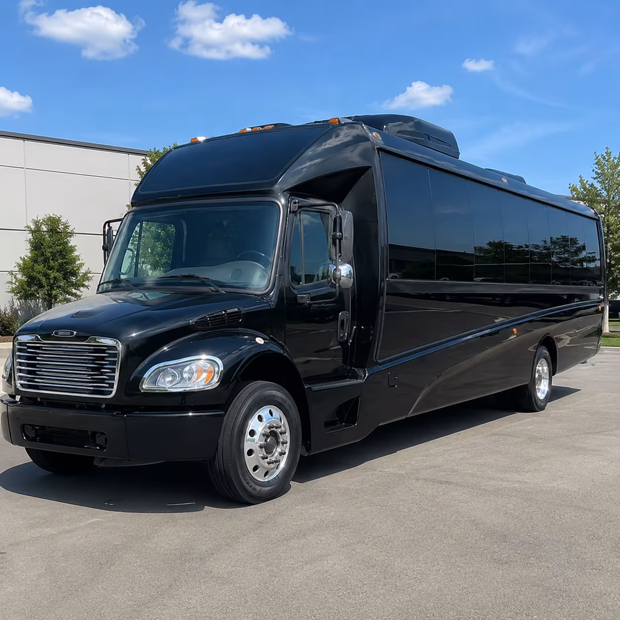 executive shuttles between west palm beach and palm beach gardens corporate campuses