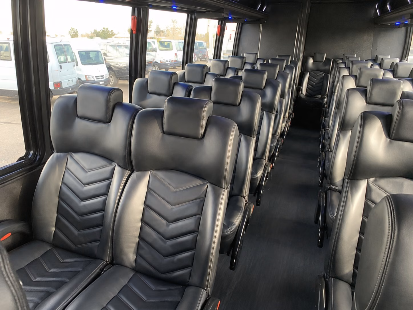 pompano beach easy corporate transportation with a pompano beach charter bus