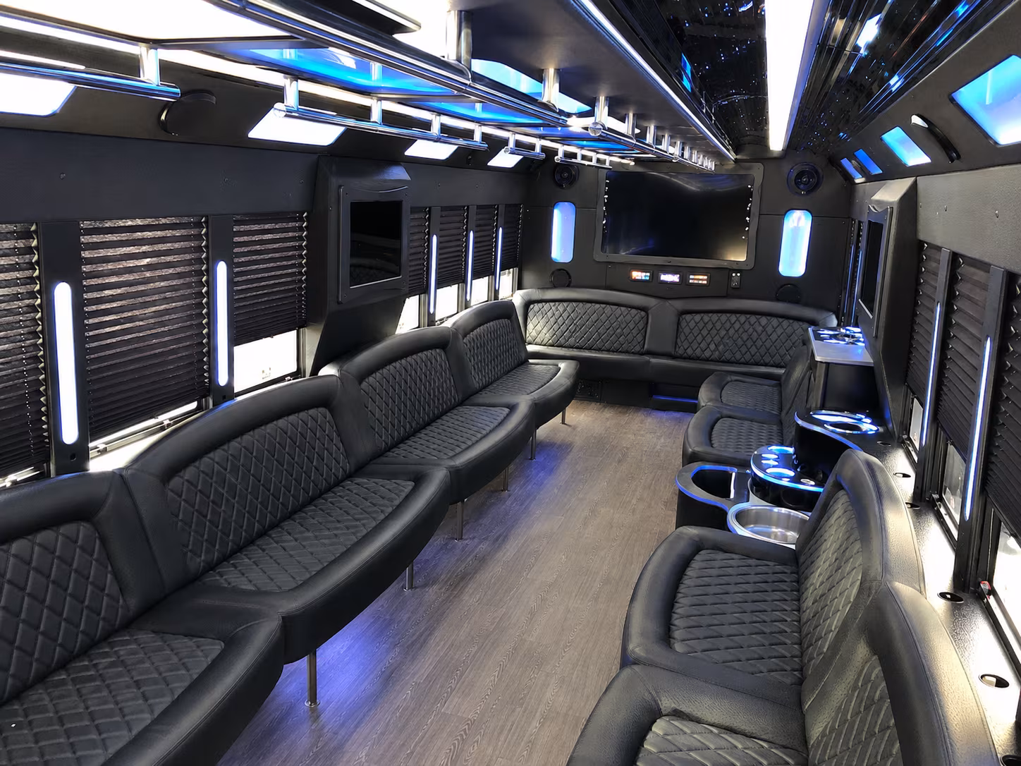 west palm beach sporting event party bus rental